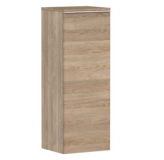 Напівпенал Hansgrohe Xelu Q 40х35 см петлі зліва МДФ/ДСП натуральний дуб ручка матова біла 54129700