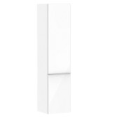 Пенал подвесной Hansgrohe Xelu Q 40х35 см петли слева МДФ глянцевый белый ручка матовый белый 54135700