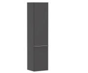 Пенал подвесной Hansgrohe Xelu Q 40х35 см петли слева МДФ матовый серый ручка хром 54136000