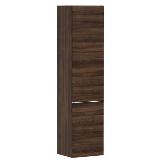 Пенал подвесной Hansgrohe Xelu Q 40х35 см петли слева МДФ темный орех ручка хром 54138000