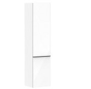 Пенал подвесной Hansgrohe Xelu Q 40х35 см петли справа МДФ глянцевый белый ручка матовый черный 54139670