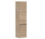 Пенал подвесной Hansgrohe Xelu Q 40х35 см петли справа МДФ натуральный дуб ручка матовый черный 54141670