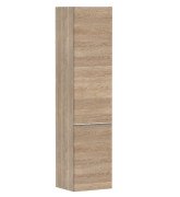 Пенал подвесной Hansgrohe Xelu Q 40х35 см петли справа МДФ натуральный дуб ручка матовый белый 54141700