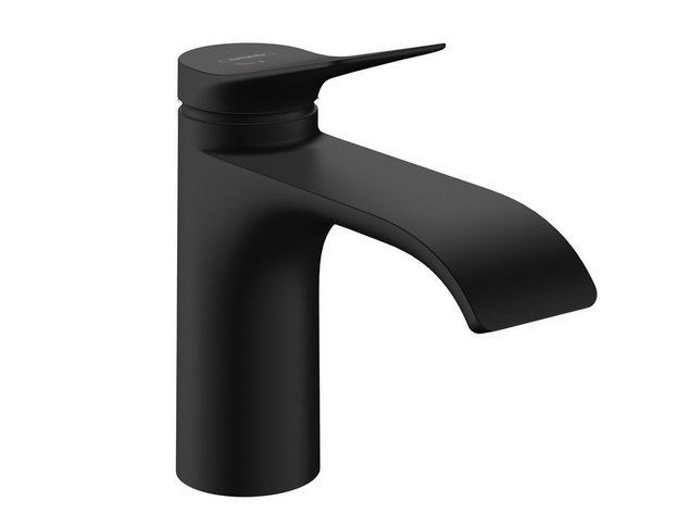 Змішувач для раковини Hansgrohe Vivenis CoolStart одноважільний матовий чорний 75015670