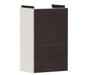 Тумба под раковину Hansgrohe Xevolos E 34х25 см петли слева песочно-бежевый матовый/темный дуб 54167730