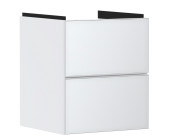 Тумба под раковину подвесная Hansgrohe Xevolos E 48х47,5 см матовый белый/белый 54172320