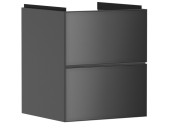 Тумба под раковину подвесная Hansgrohe Xevolos E 48х47,5 см сланцево-серый матовый/сланцево-серый 54174770