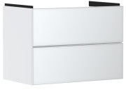 Тумба под раковину подвесная Hansgrohe Xevolos E 78х47,5 см матовый белый/белый 54178320