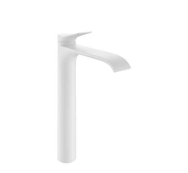 Змішувач для раковини Hansgrohe Vivenis CoolStart із донним клапаном білий матовий 75044700