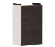 Тумба под раковину Hansgrohe Xevolos E 34х25 см петли слева песочно-бежевый матовый/темный дуб 54167730