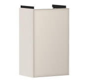 Тумба під раковину Hansgrohe Xevolos E 34х25 см петлі зліва пісочно-бежевий матовий/пісочно-бежевий 54167790