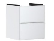 Тумба под раковину подвесная Hansgrohe Xevolos E 48х47,5 см матовый белый/белый 54172320