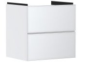 Тумба под раковину подвесная Hansgrohe Xevolos E 58х47,5 см матовый белый/белый 54175320