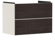 Тумба під раковину підвісна Hansgrohe Xevolos E 78х47,5 см піщано-бежевий матовий/темний дуб 54179730