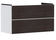 Тумба під раковину підвісна Hansgrohe Xevolos E 98х47,5 см матовий білий/темний дуб 54181730