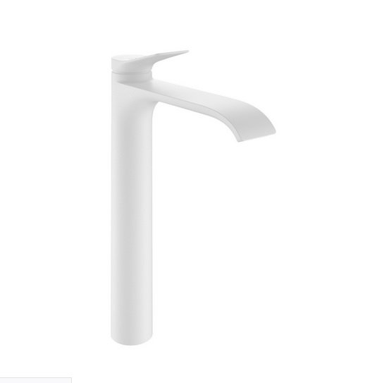 Змішувач для раковини Hansgrohe Vivenis CoolStart одноважільний білий матовий 75045700
