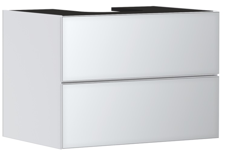 Тумба під раковину підвісна Hansgrohe Xevolos E 78х47,5 см матовий білий/білий 54187320