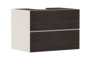 Тумба под раковину подвесная Hansgrohe Xevolos E 78х55,5 см песочно-бежевый матовый/темный дуб 54188730