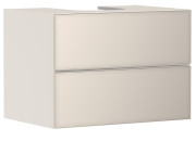 Тумба під раковину підвісна Hansgrohe Xevolos E 78х55,5 см пісочно-бежевий матовий/пісочно-бежевий 54188790