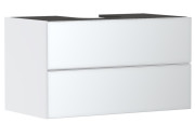 Тумба под раковину подвесная Hansgrohe Xevolos E 98х55,5 см матовый белый/белый 54190320