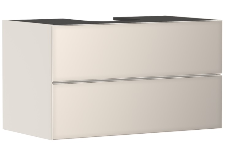 Тумба під раковину підвісна Hansgrohe Xevolos E 98х55,5 см пісочно-бежевий матовий/пісочно-бежевий 54191790