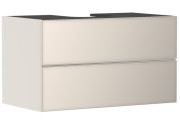 Тумба под раковину подвесная Hansgrohe Xevolos E 98х55,5 см песочно-бежевый матовый/песочно-бежевый 54191790