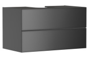 Тумба под раковину подвесная Hansgrohe Xevolos E 98х55,5 см сланцево-серый матовый/сланцево-серый 54192770