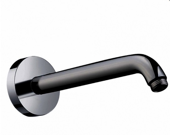 Держатель верхнего душа Hansgrohe 230 мм полированный черный хром 27412330