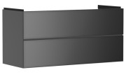 Тумба под раковину подвесная Hansgrohe Xevolos E 118х47,5 см сланцево-серый матовый/сланцево-серый 54186770