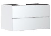 Тумба под раковину подвесная Hansgrohe Xevolos E 98х55,5 см матовый белый/белый 54190320