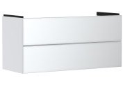 Тумба под раковину подвесная Hansgrohe Xevolos E 118х47,5 см матовый белый/белый 54184320