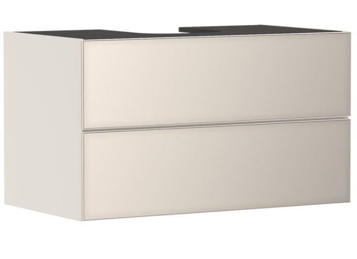 Тумба під раковину підвісна Hansgrohe Xevolos E 98х55,5 см пісочно-бежевий матовий/пісочно-бежевий 54191790