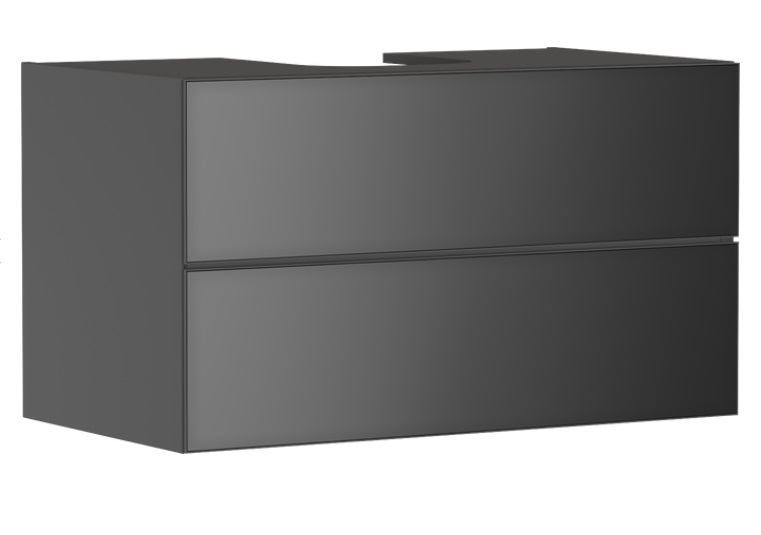 Тумба під раковину підвісна Hansgrohe Xevolos E 98х55,5 см матовий/сланцево-сірий 54192770