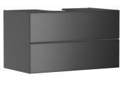 Тумба под раковину подвесная Hansgrohe Xevolos E 98х55,5 см сланцево-серый матовый/сланцево-серый 54192770