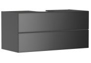 Тумба под раковину подвесная Hansgrohe Xevolos E 118х55,5 см сланцево-серый матовый/сланцево-серый 54195770