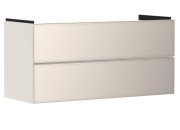 Тумба під раковину підвісна Hansgrohe Xevolos E 118х47,5 см пісочно-бежевий матовий/пісочно-бежевий 54185790