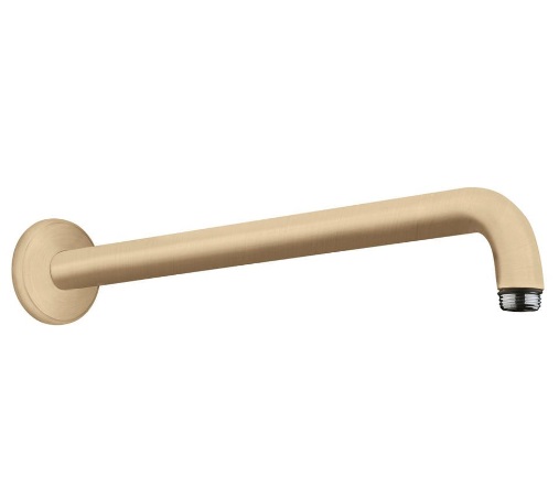 Держатель верхнего душа Hansgrohe 230 мм шлифованная бронза 27412140