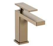 Смеситель для раковины Hansgrohe Tecturis E CoolStart с донным клапаном бронза 73018140