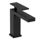 Смеситель для раковины Hansgrohe Tecturis E CoolStart с донным клапаном черный матовый 73018670