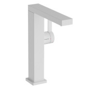 Смеситель для раковины Hansgrohe Tecturis E CoolStart с донным клапаном белый матовый 73063700