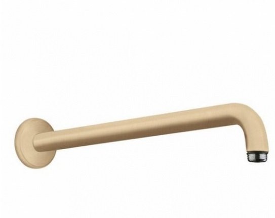 Держатель верхнего душа Hansgrohe 230 мм шлифованная латунь 27412950