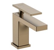 Змішувач для раковини Hansgrohe Tecturis E CoolStart із донним клапаном бронза 73004140