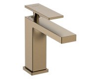 Смеситель для раковины Hansgrohe Tecturis E CoolStart однорычажный бронза 73016140