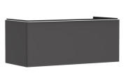 Тумба під раковину підвісна Hansgrohe Xelu Q 118х55 см МДФ сірий матовий білий матовий 54063700