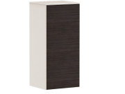 Полупенал для ванной Hansgrohe Xevolos E 40,5х37 см петли слева песочно-бежевый матовый/темный дуб 54213730