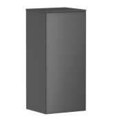 Полупенал для ванной Hansgrohe Xevolos E 40,5х37 см петли слева сланцево-серый матовый/сланцево-серый 54214770