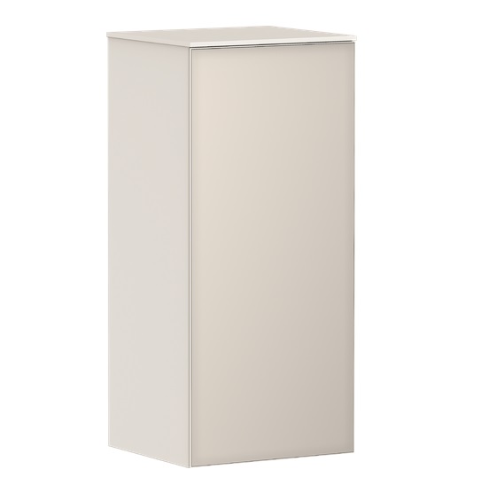 Полупенал для ванной Hansgrohe Xevolos E 40,5х37 см петли справа песочно-бежевый матовый/песочно-бежевый 54216790