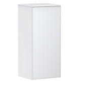 Напівпенал для ванної підвісної Hansgrohe Xevolos E 40,5х37 см петлі праворуч матовий білий/білий 54215320