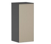 Напівпенал для ванної Hansgrohe Xevolos E 40,5х37 см петлі праворуч сланцево-сірий матовий/візерувата бронза 54217390