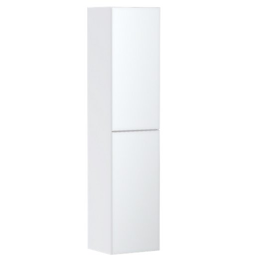 Пенал для ванної підвісної Hansgrohe Xevolos E 40х37х176 см петлі праворуч матовий білий/білий 54221320